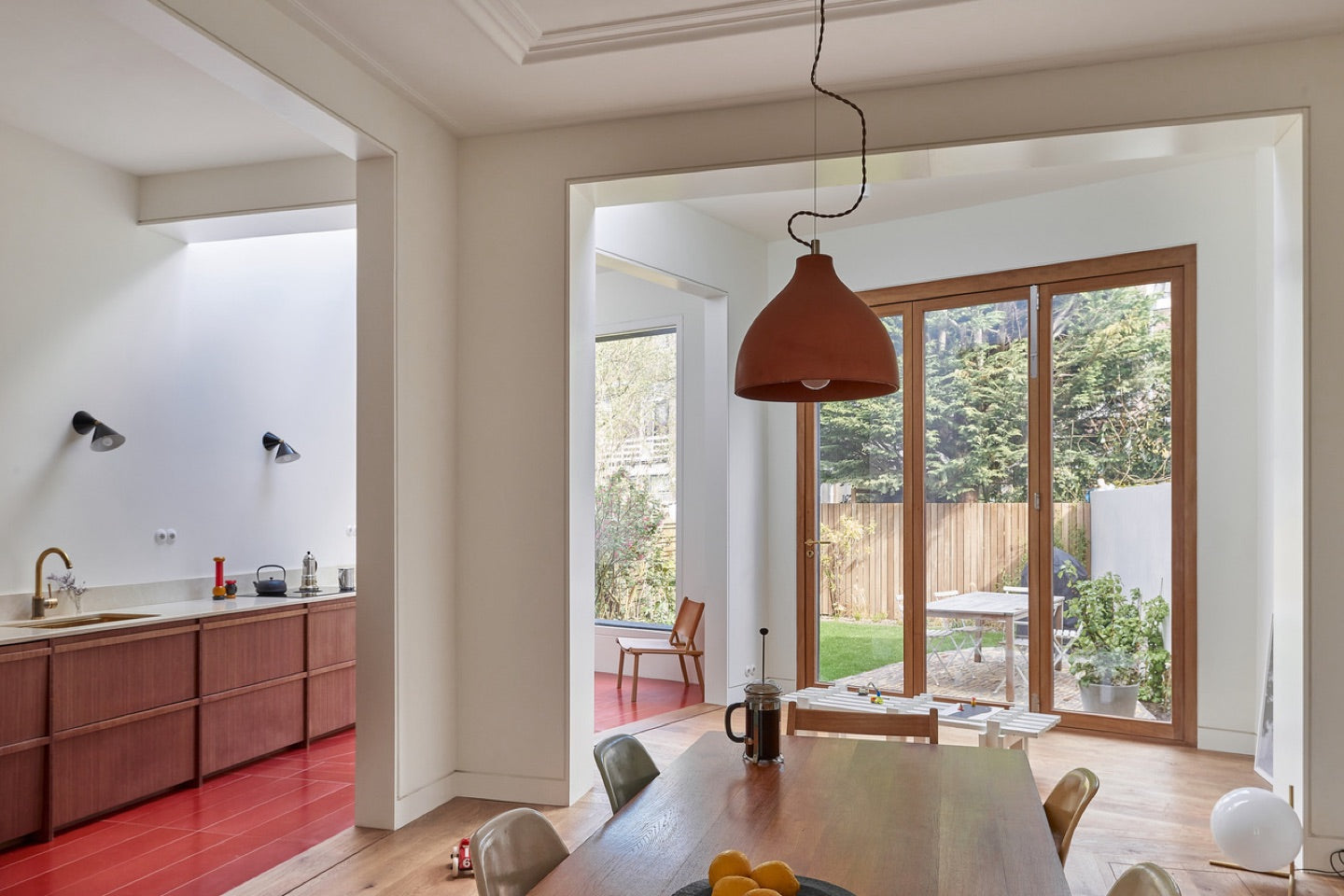 Where Art Meets Nature: Our Bamboo Linear in artists' Atelier Achter's home.
