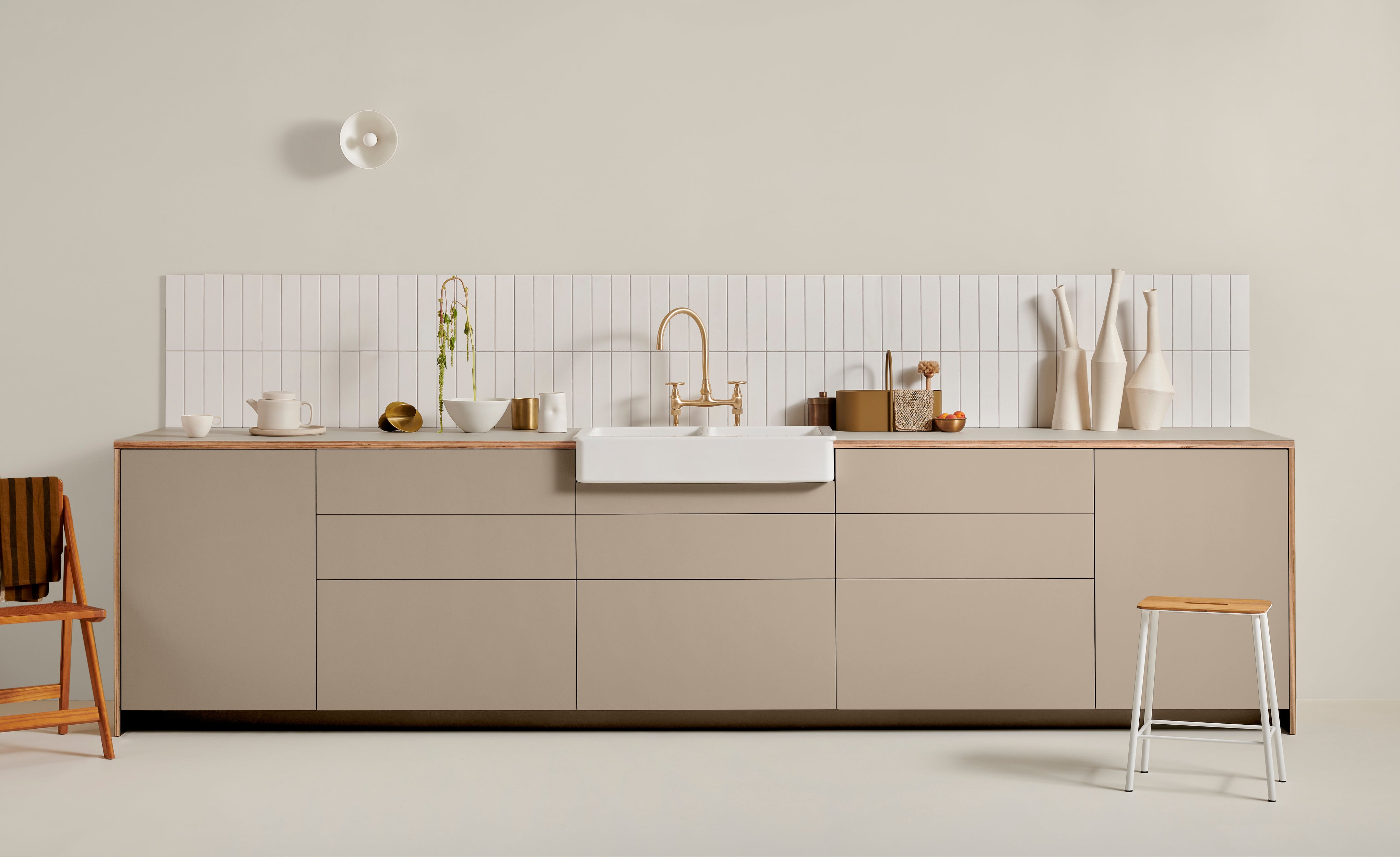 Beige Luxor Fronts
